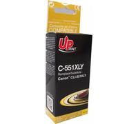 C-551XLY - 11 ml - jaune - compatible - cartouche d'encre - pour Canon PIXMA iP8750, iX6850, MG5550, MG5650, MG5655, MG6450, MG6650, MG7150, MG7550,