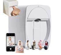 Imprimante à Ongles 3D Intelligente (Reconnaissance Ia Des Ongles), Résolution D'impression 2400 Dpi, Machine De Peinture à Ongles Mobile Portable, Compatible Wi-Fi/DIY/USB,White