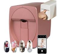 Imprimante à Ongles, Imprimante d'art D'Ongle 3D, L'IA reconnaît Le Contour du Support, Le Support WiFi/DIY/USB, résolution d'impression 2400dpi, for Le Transport dans Le Voyage, la fête, l'événem