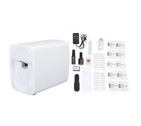 Imprimante à Ongles Intelligente Contrôlée par Application, Machine D'impression Couleur Portable pour Nail Art, pour la Maison, les Voyages et les Fêtes (Blanc)