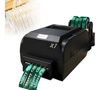 Imprimante à Ruban DIY, imprimante à Ruban numérique Multi-Lignes, 200 DPI, 150 mm/s, Prend en Charge Plus de 50 Langues, pour Mariages, fêtes, Anniversaires, décoration intérieure FourRow