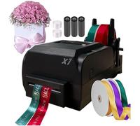 Imprimante à ruban numérique, imprimante d'estampage à plusieurs rangées pour emballage, 200 DPI, 150 mm/s, prend en charge plus de 50 langues