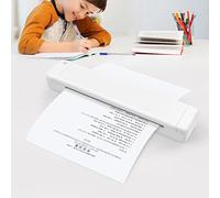 Imprimante à Transfert Thermique Portable A4, Connexion sans Fil et USB avec Ordinateur Portable, Technologie sans Encre, pour imprimante de Voyage de Voiture d'école de Bureau avec Ruban 1pc