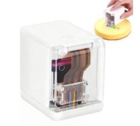 Imprimante Alimentaire Portable, Mini-imprimante Couleur Mobile avec Encre Amovible, Jet d'encre Comestible et contrôle par Application, pour Toutes Les Surfaces, appareils iOS et Android