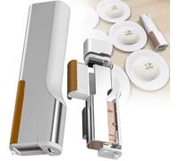 Imprimante alimentaire portable pour café et gâteaux comestibles - Machine d'impression de pain et de biscuits pour impression créative sur café, bière et desserts