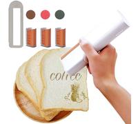 Imprimante alimentaire portable - Stylo d'impression comestible portable avec 3 encres pour gâteaux, biscuits, macarons et latte art - Imprimante à jet d'encre DIY pour boulangeries et restaurants