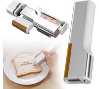 Imprimante Alimentaire portative, imprimante Comestible avec contrôle par app pour café, gâteaux et Biscuits, pour créations personnalisées et Cadeaux, Plusieurs Couleurs Disponibles,Pen Black