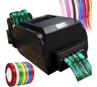 Imprimante automatique de ruban pour étiquettes de lanière et textile, prend en charge plus de 50 langues, largeur d'impression de 12 à 20 mm