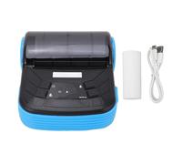 Imprimante Bluetooth Brilluxa, imprimante de réception thermique de 80 mm sans fil, imprimante de facture portable pour billet facture POS, mini imprimante de réception Bluetooth 80 mm
