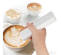 Imprimante Comestible Bluetooth Sans Fil For Aliments Imprimante À Jet D'encre Gâteaux Biscuits D'impression Compact Portable For Maison Petite Boulangerie Café Latte Art Bière Cocktails(Red)