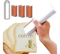 Imprimante comestible portable - Stylo à jet d'encre alimentaire portable pour des motifs personnalisés sur gâteaux, biscuits, macarons et latte, parfait pour les boulangeries et les restaurants