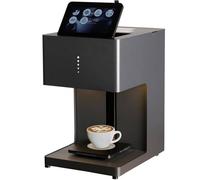 Imprimante d'art 3D numérique machine à café jet d'encre WiFi impression photo écran tactile latte avec appareil photo DIY gâteau noir EB-FT4