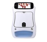 Imprimante d'art D'ongle 3D Automatique Et Intelligente,Imprimante d'art D'ongle Numérique Mobile avec Écran Tactile,Prend en Charge La Connexion WiFi/USB,Peut Imprimer Plus 800 Images d'art D'ongle