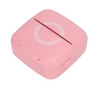Imprimante d'autocollants, Sortie Papier Rapide Rose Longue Durée de Vie de la Batterie Mini Imprimante Thermique pour le Ménage pour l'école pour les étudiants pour le Bureau