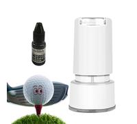 Imprimante de balle de golf, tampon de marquage de balle de golf, marqueur de balle de golf unique, à séchage rapide, tampon réutilisable avec encre, accessoire de golf créatif, tampon auto-encreur