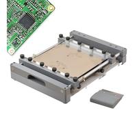 Imprimante de pâte à souder en maille d'acier, positionnement précis, imprimante manuelle de pochoirs PCB avec grattoir de 80 mm for l'assemblage de PCB