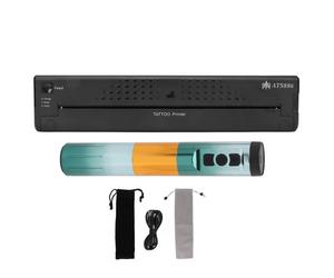 Imprimante de pochoirs pour tatouages avec transferts de haute qualité, performances stables, interface USB et Bluetooth silencieuse, construction