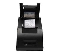 Imprimante de Point de Vente, Imprimante de Reçu Thermique à Structure Compacte à Grande Vitesse de 58 Mm pour Système de Point de Vente au Détail (Prise UE)