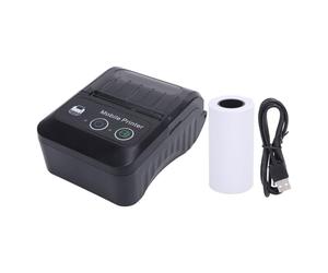 Imprimante de Réception Thermique, Imprimante de Facture USB de Poche Portable 58 Mm 203dpi Résolution 50-80 Mm par S Vitesse D'impression pour, pour les Victoires