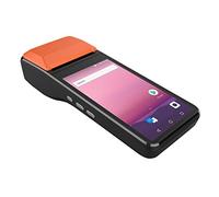 Imprimante de reçus portable PDA Terminal POS Android 7 Portable 1D 2D Scanner de codes-barres avec écran tactile de 12,7 cm Support 4G USB OTG pour magasins de détail, restaurants, supermarchés