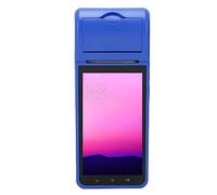 Imprimante de Reçus POS, Batterie 5000 MAh, Imprimante PDA, écran Tactile 5,5 Pouces, Processeur 1,5 GHz, Caméra 5 MP, Scanner QR 1D 2D pour la Vente au Détail (Prise UE)