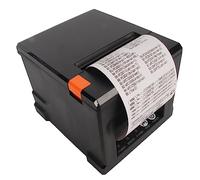 Imprimante de Reçus Thermique avec Découpe Automatique, Imprimante POS 80 Mm, Prise en Charge de L'interface Ethernet Série Bluetooth et USB, Tiroir-Caisse, Imprimante de Cuisine (Prise UE)