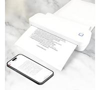 Imprimante de tatouage 2 en 1, imprimante thermique A4 sans fil, machine de transfert de tatouage sans encre 203 dpi, compatible avec téléphone et PC, for la maison, les photos, les factures, les étud