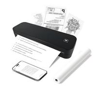 Imprimante de tatouage 2 en 1, imprimante thermique A4 sans fil, machine de transfert de tatouage sans encre 203 dpi, compatible avec téléphone et PC, for la maison, les photos, les factures, les étud