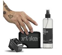 Imprimante de tatouage temporaire Prinker M Black, tatouages personnalisés en quelques secondes, résistant à l'eau et lavable au savon, compatible avec Android et iOS