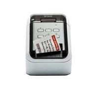 Brother QL-810Wc - Imprimante d'étiquettes - deux couleurs (monochrome) - thermique direct - rouleau (6,2 cm) - 300 x 600 ppp - jusqu'à 110 étiquettes/minute - USB 2.0, Wi-Fi(n) - outil de coupe - bla