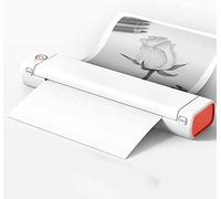 Imprimante d'étiquettes d'expédition Thermique, imprimante Mobile Bluetooth sans Fil, Prend en Charge Le Papier d'impression A4 de 216 mm de Large, Technologie sans Encre, pour Les Colis d'expédi