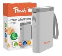Imprimante D'étiquettes - Peach - Pe110 - Bluetooth - Compacte - Blanc