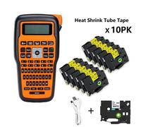 Imprimante d'étiquettes portable E1000PRO avec tube AHS231 631 compatible avec la machine d'étiquetage portable Brother Ptouch, étiqueteuse industrielle