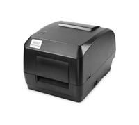 DIGITUS Imprimante d'étiquettes à Transfert Thermique - 300 DPI - Thermique Direct - Vitesse d'impression 101,6mm/s - Ports USB 2.0, RS-232, Ethernet - Lecteur de Carte SD