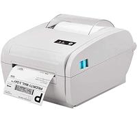 Imprimante d'étiquettes thermique directe USB de bureau, largeur réglable de la machine d'impression à grande vitesse de 110 mm pour restaurant, boutique, expédition Express Label Windows MacOS