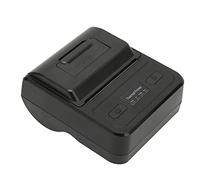 Imprimante d'étiquettes Thermique, Interface de Type C, Batterie 2000 MAh, Utilisation Facile, Imprimantes d'étiquettes de Bureau pour Entrepôt (Black)