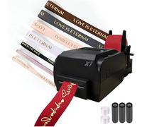 Imprimante d'étiquettes Thermique numérique 200 DPI, Machine d'impression de Ruban de Satin avec Support, imprimante d'estampage de Feuille, FourRow