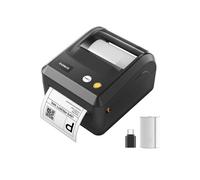 Imprimante d'étiquettes Thermiques Mobiles sans Fil 4 x 6 - pour Colis d'expédition, Compatible avec iOS, Android, Windows