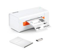 Imprimante d'étiquettes VEVOR 200x79x83mm Imprimante thermique 150mm/s Imprimante d'étiquettes d'expédition Imprimante thermique directe Imprimante d'étiquettes USB Reconnaissance automatique d'étique