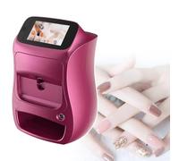 Imprimante éLectrique D'Art D'Ongle Avec éCran Tactile, Machine Automatique De Peinture D'Ongle, Prise En Charge Wifi/Peinture En 10 Secondes, Pour Les Ongles Des Filles à La Maison