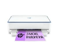 Imprimante HP Envy 6010e tout-en-un jet d'encre couleur - Idéal pour la création - 6 mois d'Instant Ink inclus avec HP+