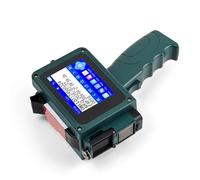 Imprimante Inkjet, 12.7 Mini imprimante à jet d'encre portable pistolet heure Date Code de lot portable imprimantes à jet d'encre