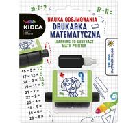 Imprimante interactive d'apprentissage des multiplications Kidea - développez les compétences mathématiques de votre enfant de manière ludique ! Parfait pour les petits explorateurs de chiffres !