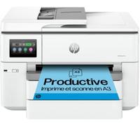 HP Officejet Pro 9730e Wide Format All-in-One - Imprimante multifonctions - couleur - jet d'encre - A3/Ledger (297 x 432 mm) (original) - A3 (support) - jusqu'à 18 ppm (copie) - jusqu'à 22 ppm (impression) - 250 feuilles - USB 2.0, LAN, hôte USB 2.0, Wi-