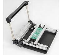 Imprimante manuelle de pochoir PCB, table d'impression de pâte à souder en maille d'acier, 3 10 x 10 cm/15 x 15 cm/20 x 20 cm, positionnement précis, pour