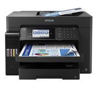 Epson Imprimante multifonction couleur EcoTank L15160 CISS – A3 – Recto‑verso – ADF – Noir