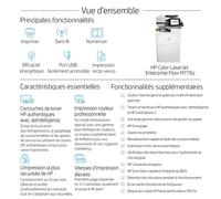 Imprimante multifonction HP Color LaserJet Enterprise Flow M776z