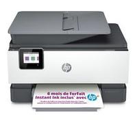 Imprimante multifonction HP Officejet Pro 9010e All-in-One Noir et blanc Eligible à instant ink Blanc G