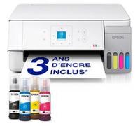 Epson Imprimante EcoTank ET-2926 – A4 Wi‑Fi, Impression/Copie/numérisation, 3 ans d'encre