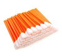 Imprimante nettoyage coton tampon mousse tête d'impression kit de nettoyage bâton DTF Uv éponge bâton industriel encre solvant coton outil de nettoyage 50pcs blue-13cm